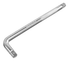 Chave em l para soquete, 250/50 mm, encaixe 1/2, cromo vanadio, cromo fosco // denzel