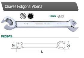 Chave Estrela Aberta 10 x 12mm Sata ST48204SC * 2689