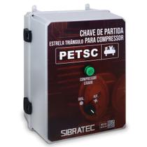 Chave estrela triangulo partida compressor motor 15cv 380v