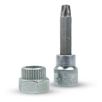 Chave Estriada Polia dos Alternadores 33 Dentes e Torx T50