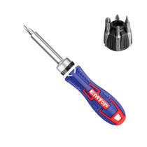Chave Fenda Philips E Torx Com Catraca 7 Bits Cr-v 8 Peças