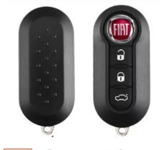 Chave Fiat Canivete Punto 500 Bravo Siena Strada Carcaça Botões Brancos Chave Fiat Canivete Punto 500 Bravo Siena Strada Carcaça Botões Brancos