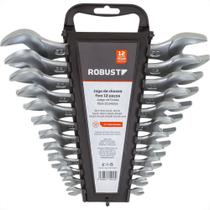 Chave Fixa Robust 6 A 32Mm Com 12 Pecas Chave Fixa Robust 6 A 32Mm Com 12 Pecas