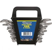 Chave Fixa Western 6A17Mm Kit 06Pecas D-06 Chave Fixa Western 6A17Mm Kit 06Pecas D-06