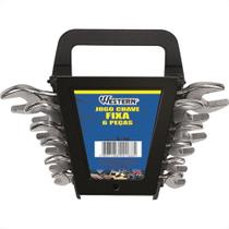 Chave Fixa Western 6A17Mm Kit 06Pecas D-06 Chave Fixa Western 6A17Mm Kit 06Pecas D-06