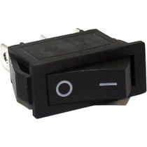 Chave Gangorra 15A/250VAC 3 Terminais ON/OFF Preta CHVS0013 Storm - PCT / 25 Chave Gangorra 15A/250VAC 3 Terminais ON/OFF Preta CHVS0013 Storm - PCT / 25