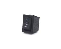 Chave Gangorra com 3 Terminais 6A/250Vac Liga/Desliga/Liga - KCD1-103