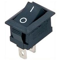 Chave Gangorra KCD1-101 Preta 2 Terminais Chave Gangorra KCD1-101 Preta 2 Terminais