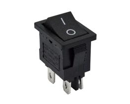 Chave Gangorra KCD1-104N ON-OFF 10A~125VCA - 6A~250VCA 4 Terminais - Preto Chave Gangorra KCD1-104N ON-OFF 10A~125VCA - 6A~250VCA 4 Terminais - Preto