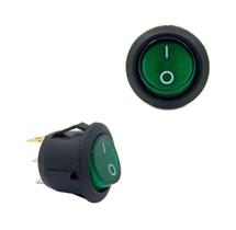 Chave Gangorra Kcd1-5-101n -6a 3t - 2 P Neon Vd - Emb 10pçs Chave Gangorra Kcd1-5-101n -6a 3t - 2 P Neon Vd - Emb 10pçs
