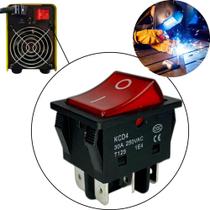 Chave Gangorra Liga Desliga Maquina De Solda Inversora 30 Amperes 250V 6 pinos