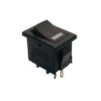 Chave gangorra on/off 4 polos 6a-250v neon Chave gangorra on/off 4 polos 6a-250v neon