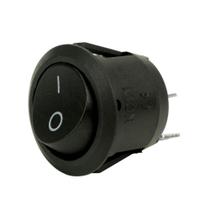 Chave Gangorra Redonda Kcd1-106-101 On Off Pt. Preto Chave Gangorra Redonda Kcd1-106-101 On Off Pt. Preto