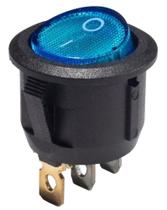 Chave Gangorra Redonda Kcd1-106n Azul C/neon Kit 5 Peças Chave Gangorra Redonda Kcd1-106n Azul C/neon Kit 5 Peças