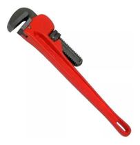 Chave grifo heavy duty 12 pol vermelho sata st70804st