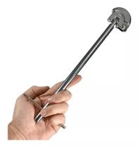 Chave Grifo Para Lavatório Torneiras 11 Pol Mordente Aço Chave Grifo Para Lavatório Torneiras 11 Pol Mordente Aço