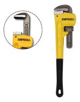 Chave Grifo Tubo Cabo Emborrachado Ajustável Alta Qualidade Profissional Heavy Duty