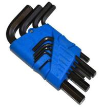 Chave Hexagonal 1/16 A 3/8 Com 9 Peças