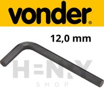 Chave Hexagonal Allen 12 mm - VONDER