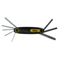 Chave Hexagonal Canivete 8 Peças Cromo-Vanádio - DTOOLS Chave Hexagonal Canivete 8 Peças Cromo-Vanádio - DTOOLS