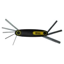 Chave Hexagonal Canivete 8 Peças Cromo-vanádio - Dtools Chave Hexagonal Canivete 8 Peças Cromo-vanádio - Dtools