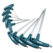 Chave Hexagonal De 1.5mm-10mm Com Cabo Em Forma De T, Chave De Fenda De Seis Ângulos Internos,