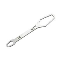 Chave Hexagonal Dupla De 5mm Em Prata, Ferramenta Multifuncional Sólida Para Apertar Parafusos E