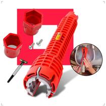 Chave Hidráulica Instalação Torneiras Pia Banheiro Lavatório Filtro Cano 8 em 1 Chave Hidráulica Instalação Torneiras Pia Banheiro Lavatório Filtro Cano 8 em 1