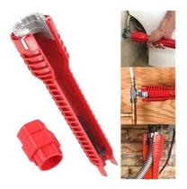 Chave Hidráulica Multifuncional 8 Em 1 - Vermelho Chave Hidráulica Multifuncional 8 Em 1 - Vermelho