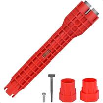 Chave Hidraulica Multifuncional Pia Cano 8 Em 1 Torneira Aquecedor Ferramenta Instalaçao Encanamento Obra Chave Hidraulica Multifuncional Pia Cano 8 Em 1 Torneira Aquecedor Ferramenta Instalaçao Encanamento Obra