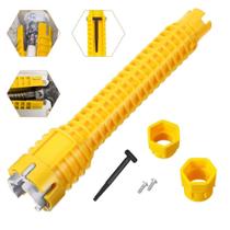 Chave Hidraulica Multiuso Reparo Torneira Grifo Conserta Pia 8 em 1 - LizKO