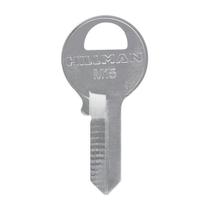 Chave Hillman KeyKrafter 2030 M15 Key Blank de face única Chave Hillman KeyKrafter 2030 M15 Key Blank de face única
