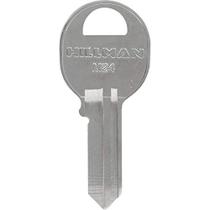 Chave Hillman M-24/600A Master preta de face única Chave Hillman M-24/600A Master preta de face única