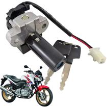 Chave Ignição Contato Miolo Cb 300 2009 Até 2015 C/ Chaves