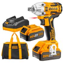 Chave imp bat 1/2" 20,0v biv ingco ciwli2004-9 2 bat 4,0ah