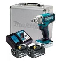 Chave Impacto 1/2 18v Dtw190 Makita+ 2 Baterias 3ah E Carrg