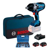 Chave Impacto 3/4 Bateria 18V Bosch Gds18V-1050H + Kit 2