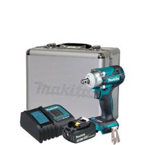 Chave Impacto Bateria 18v Dtw300 Carregador Makita + Maleta Chave Impacto Bateria 18v Dtw300 Carregador Makita + Maleta