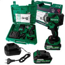Chave Impacto Elétrica 1 Bateria 20V Torque 66kg 650Nm