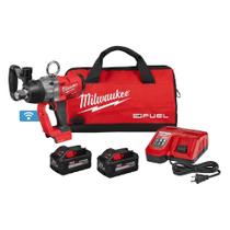 CHAVE IMPACTO ENCAIXE 1" - 18V 8.0Ah FUEL ONE KEY COM 2 BATERIAS + CARREGADOR BIVOLT + BOLSA 2867-259 MILWAUKEE