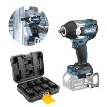 Chave Impacto Makita 18V Dtw700Z Sem Bateria + Jg Soquetes