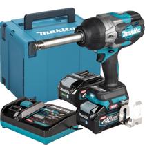 Chave Impacto Makita 3/4 40V TW011GM201 2 Bateria Carregador Chave Impacto Makita 3/4 40V TW011GM201 2 Bateria Carregador