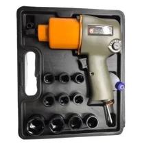 Chave Impacto Pneumática 1/2 Parafusadeira Industrial 17pças 79kgf Alta Qualidade.