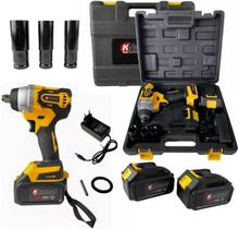 Chave Impacto Pneumática 1/2 Parafusadeira Industrial 17pças 79kgf Nakasaki. Chave Impacto Pneumática 1/2 Parafusadeira Industrial 17pças 79kgf Nakasaki.