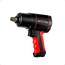 Chave Impacto Pneumática 1/2 Polegada Alto Torque De 145 Kgf.m Em Aplicações Pesadas Em Oficinas