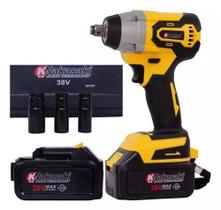 Chave impacto pneumática aero 1/2 17 pçs nakazaki