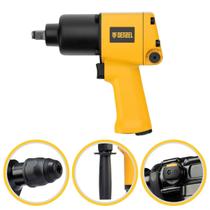 Chave Impacto Pneumática Denzel IW860 860Nm Profissional Industrial Ar Comprimido Oficina Mecânica