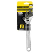 Chave Inglesa Ajustável 20cm 200mm 8 polegadas 2gp Profissional Eda, Aço Forjado, Ferramenta, Apertar Porca Parafuso