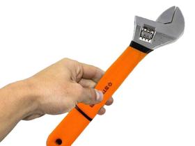Chave Inglesa Ajustável 8" Polegadas Emborrachada Starfer