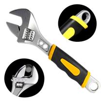 Chave Inglesa Ajustável Cabo Emborrachado 8'' Polegadas